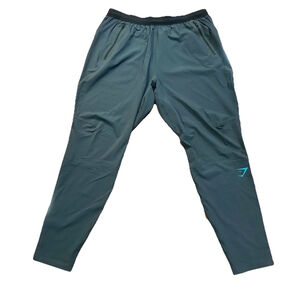 Gymshark Hybrid Woven Joggers Men Size:CL Gray Ankle Long Light Weight